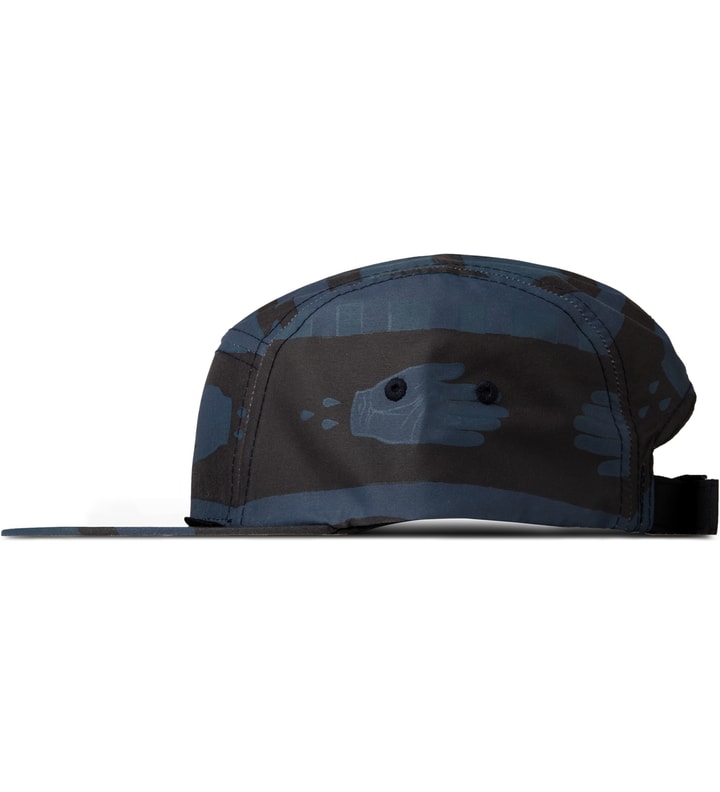 Blue Electric Funeral Camp Cap Placeholder Image