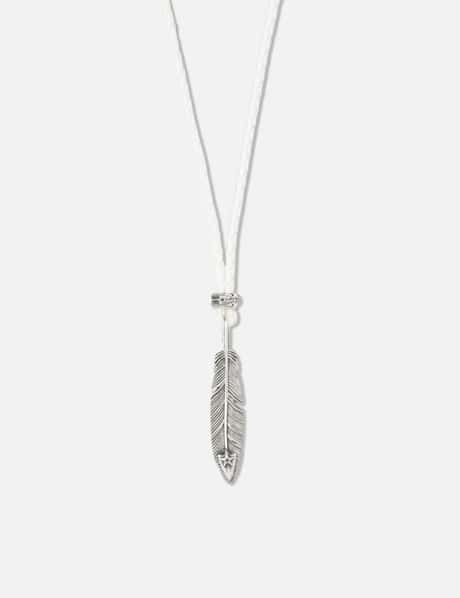 CS Navajo Hollow Star Right Arrow Feather Pendant With 2 Beads view 5