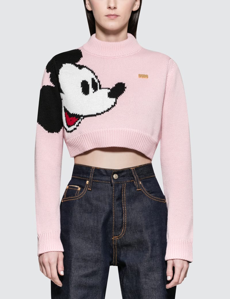 GCDS - Mickey Crop Sweater | HBX 
