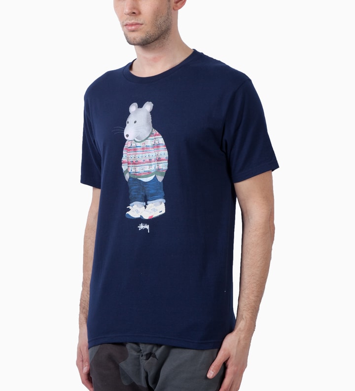 Navy Tom Tom Rat T-Shirt Placeholder Image