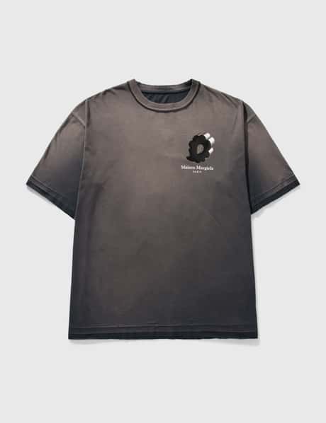 Maison Margiela Vintage Wash Logo Print T-shirt