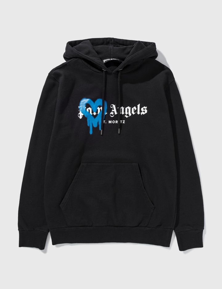 Palm Angels - サン モリッツ ハート スプレー パーカー | HBX