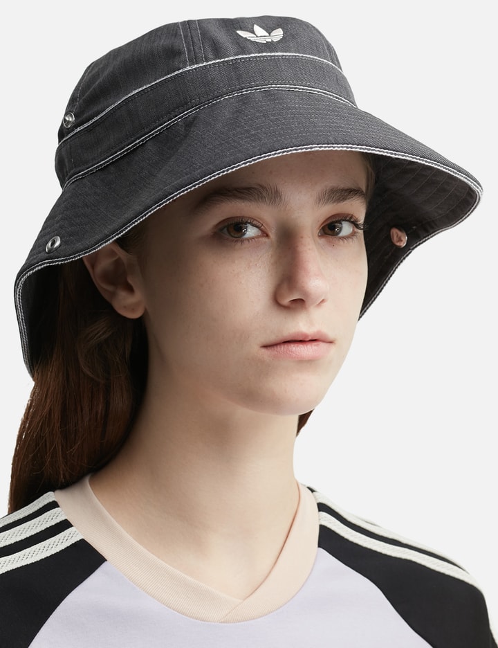 Adidas Originals X Wales Bonner Bucket Hat In Black