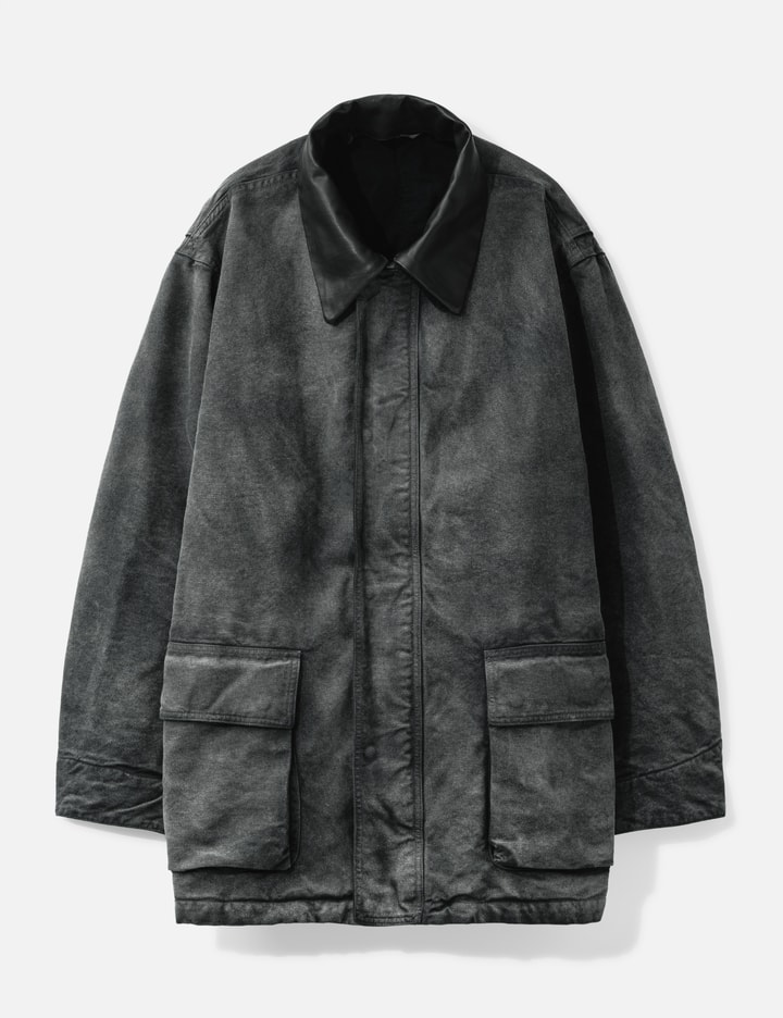 Dyed Organic Cotton Duck Blouson