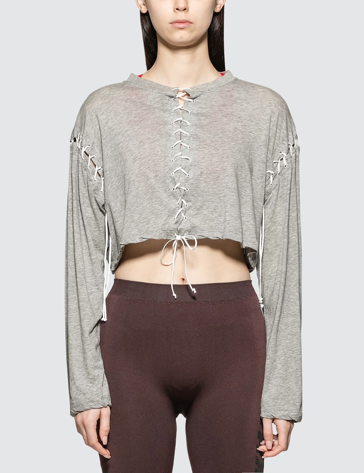 Lace-Up Fastened L/S T-shirt Placeholder Image