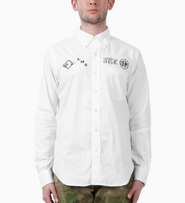 White LS Monogram OCBD Shirt Placeholder Image