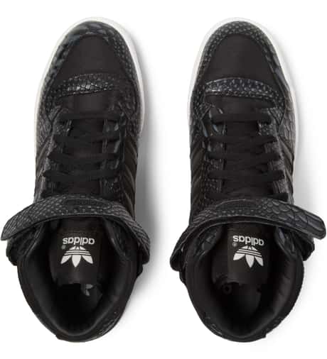 adidas Originals - Black/White Forum Mid RS B26384 Shoes | HBX adidas Originals - Black/White Forum Mid RS B26384 Shoes | HBX