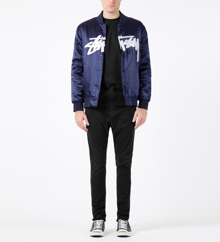 Navy Stock Satin Jacket Placeholder Image