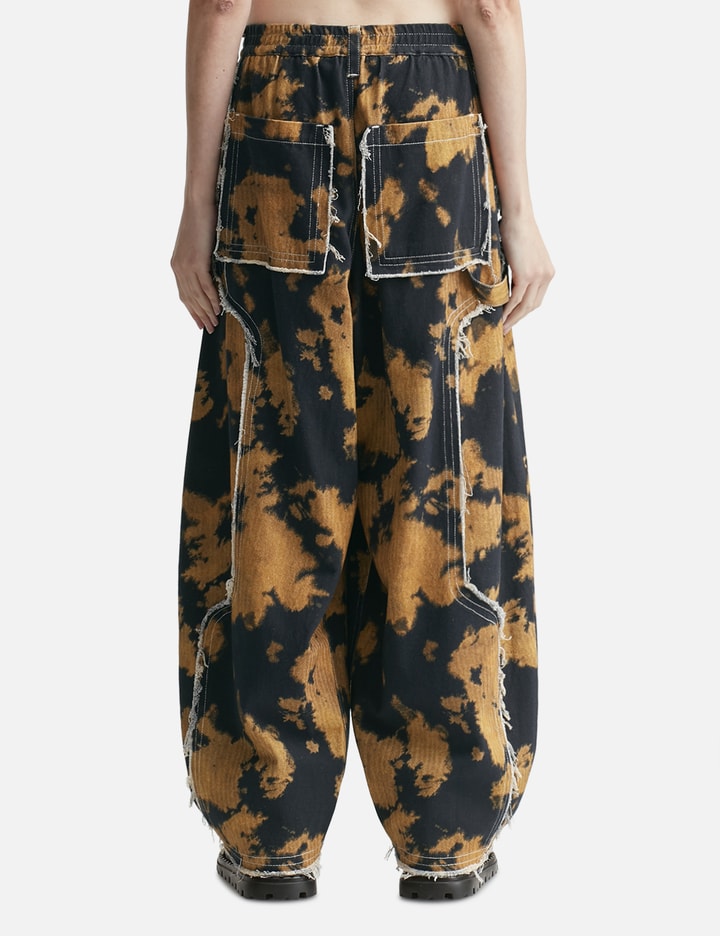 Bleached Effect Raw Edge Balloon Jeans Placeholder Image