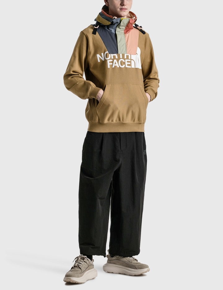 Paneled Half-Placket Hoodie Placeholder Image