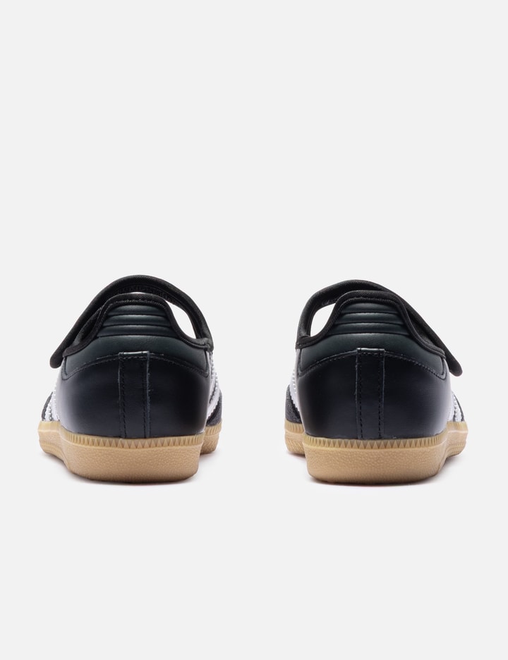 Adidas Originals Samba Jane Strap Slip-on Sneakers In Black