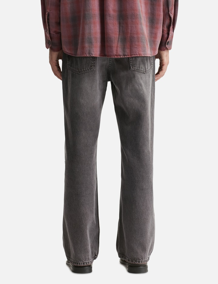 Our Legacy Straight Leg Distressed Five-pocket Jeans In Brown