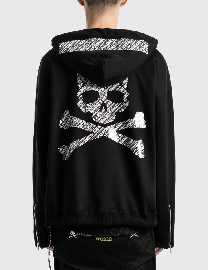 Boxy Sequins Zip Up Hoodie Placeholder Image