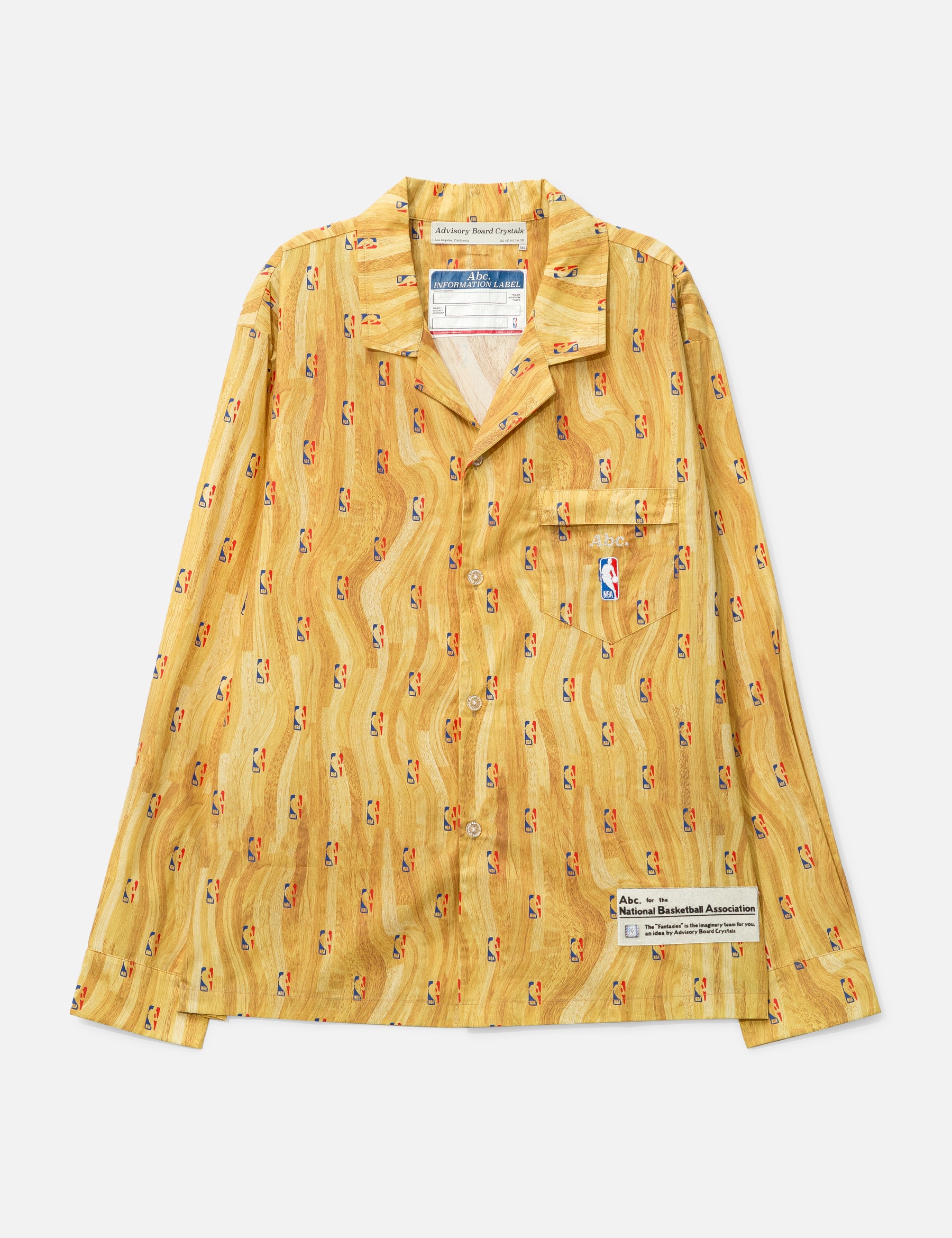 X NBA Wrapped Hardwood Pajama Shirt view 7