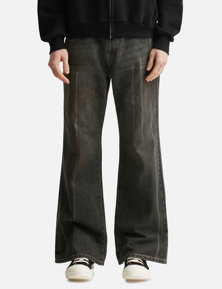 Vintage Black Flared Fit Denim Placeholder Image