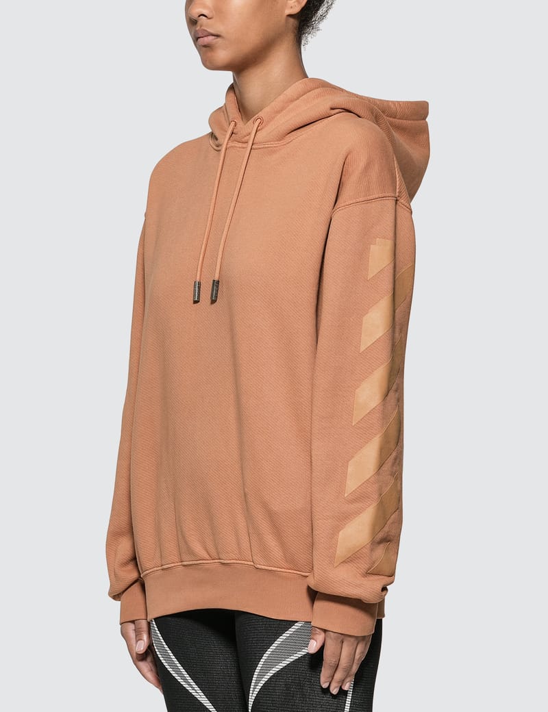 off white nude hoodie