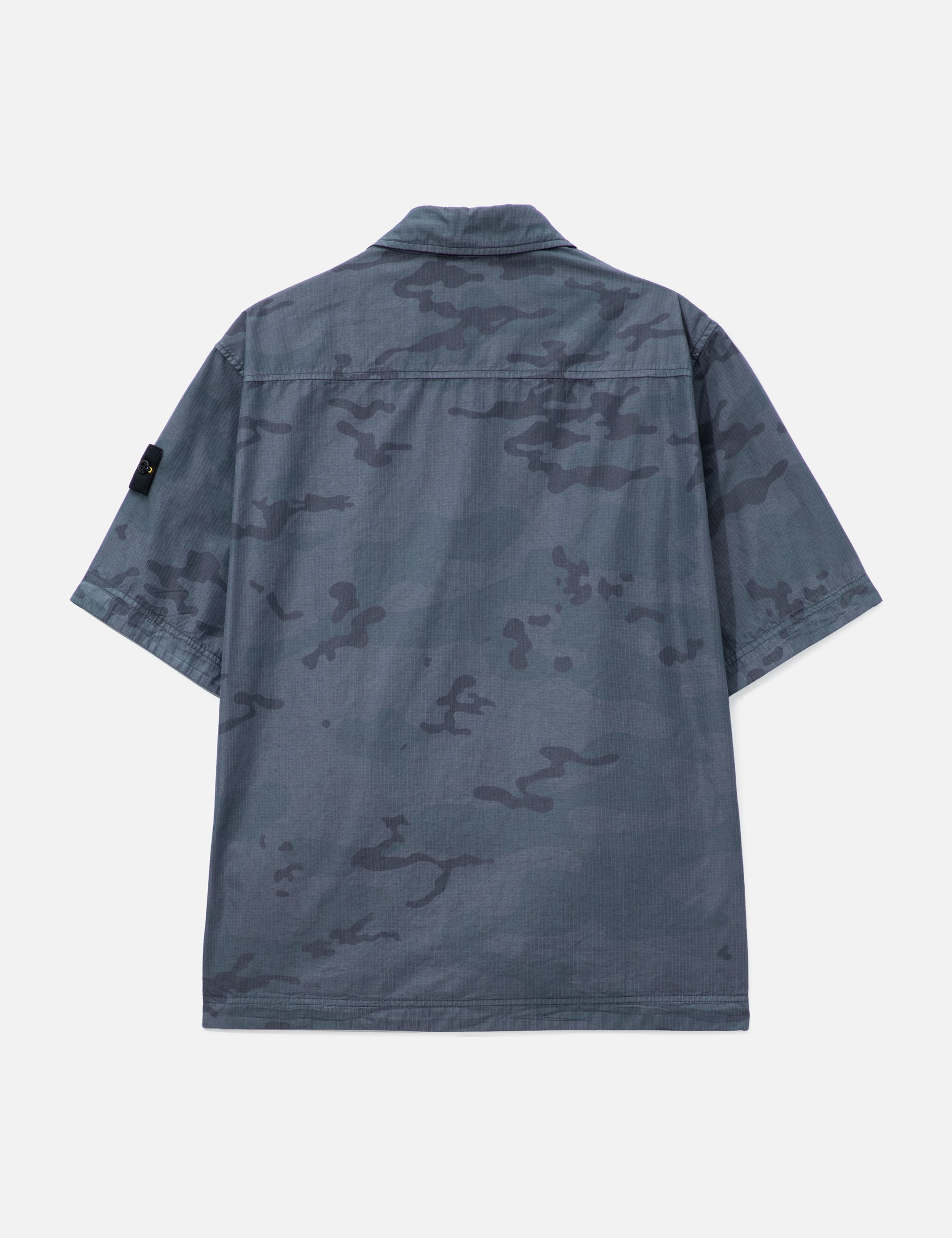 Short Sleeves Ripstop Camo Shirt view 17