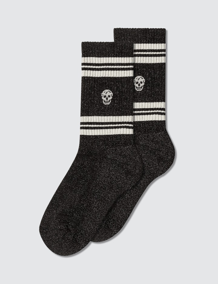 Stripe Skulls Socks Placeholder Image
