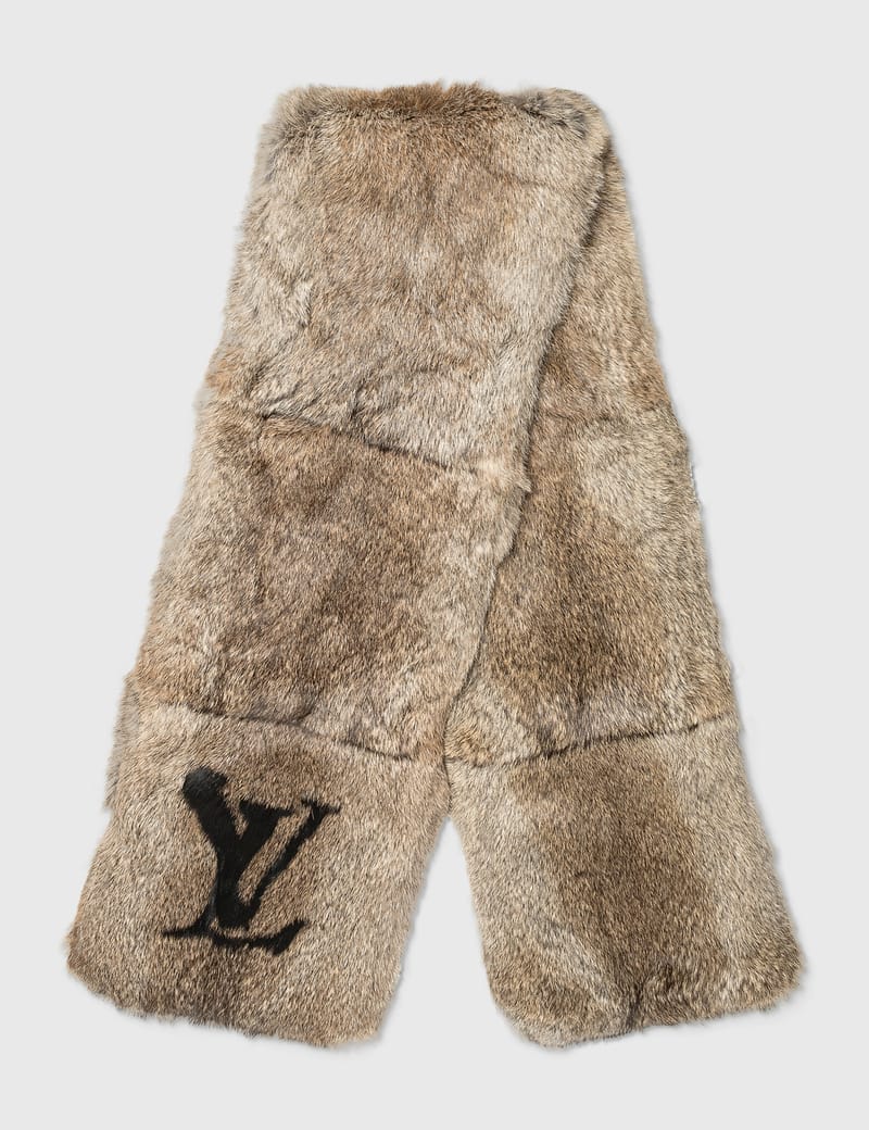 louis vuitton mink scarf