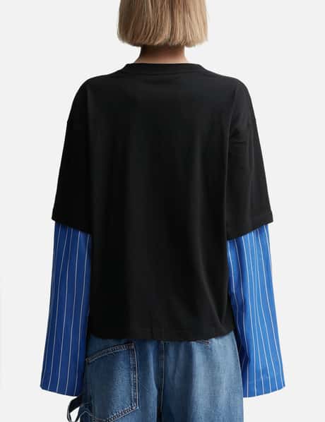 JW Anderson - アンカー レイヤード スリーブ Tシャツ | HBX - ハイプ 