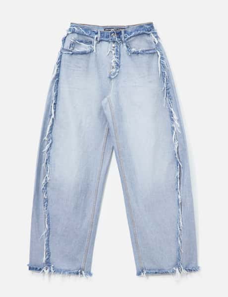 Mid-Rise Inverted Blow Up Jean With Embossed Logo view 6