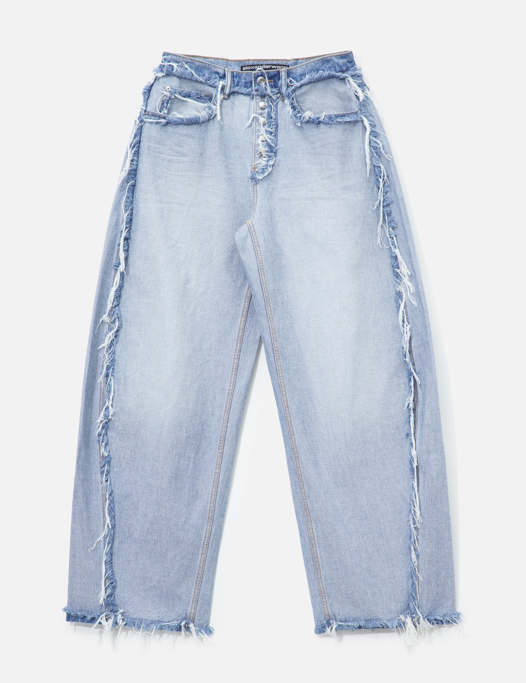 Mid-Rise Inverted Blow Up Jean With Embossed Logo view 7
