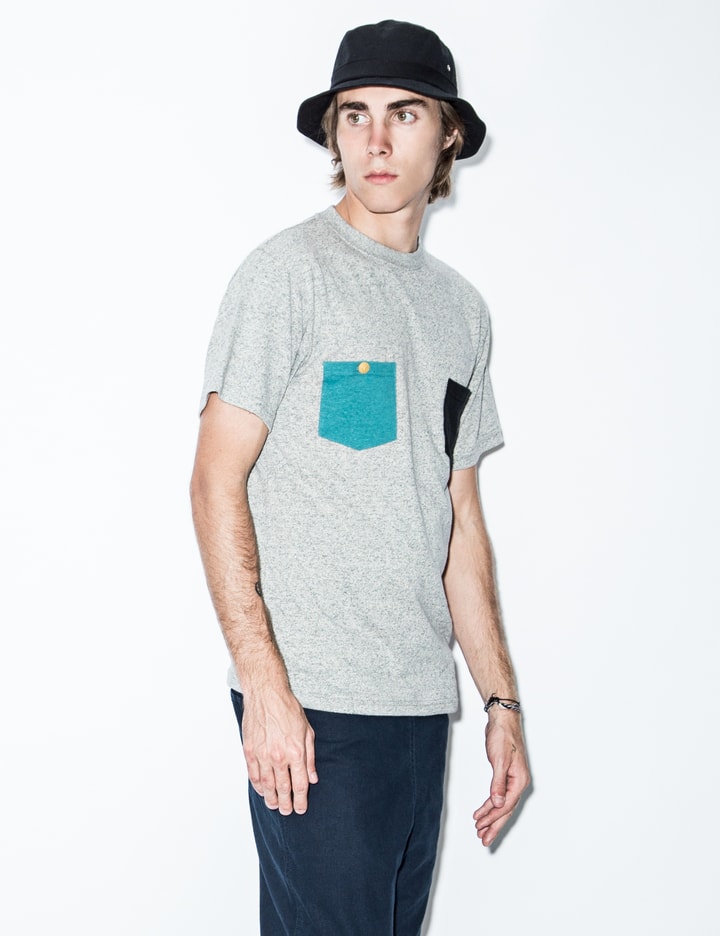 Grey Recycle Hemp Pocket T-Shirt Placeholder Image