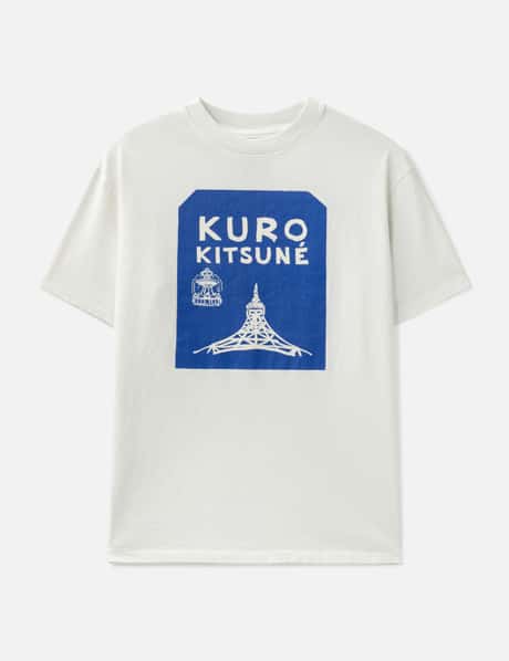 Kitsuné X Kuro Tokyo-Paris Crossroads Vintage Wash Tee view 6