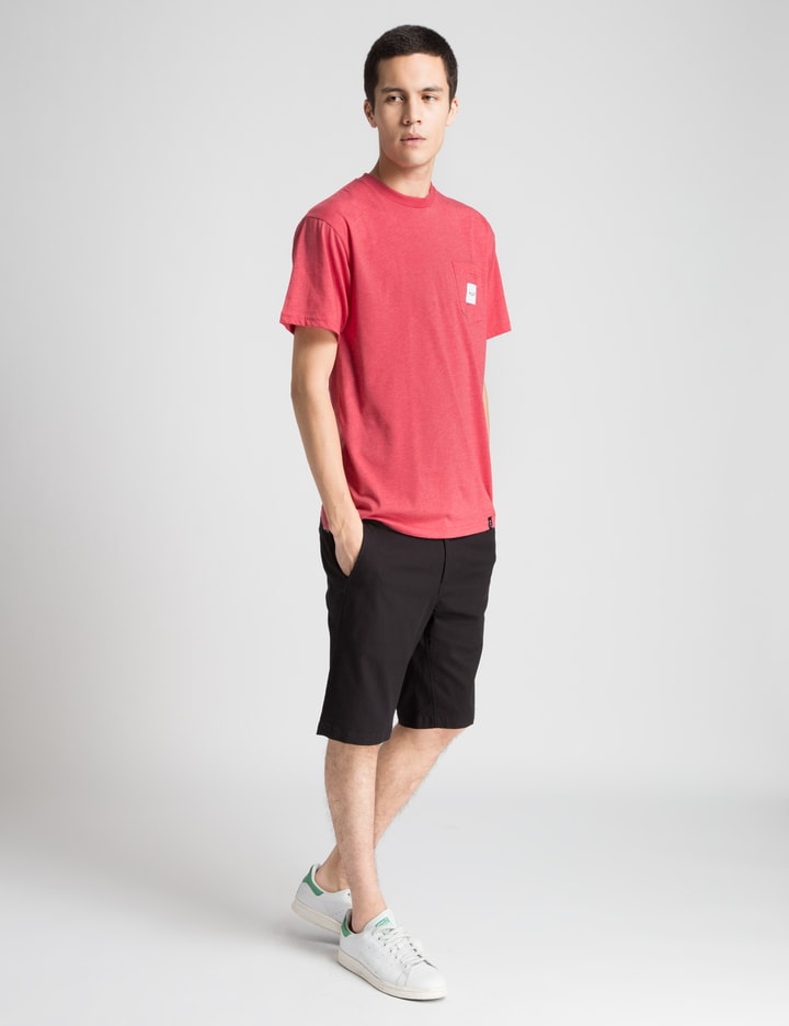 Red Heather Box Logo Pocket T-Shirt Placeholder Image