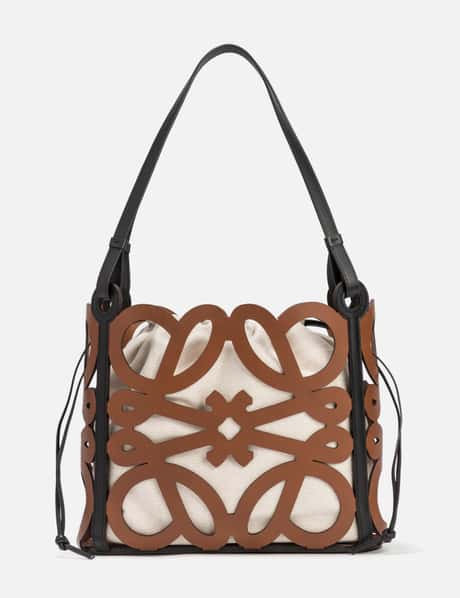 Loewe Small Anagram Cut Out Tote Bag