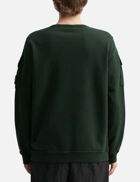 Brushed Organic Cotton Fleece Sweatshirt view 13