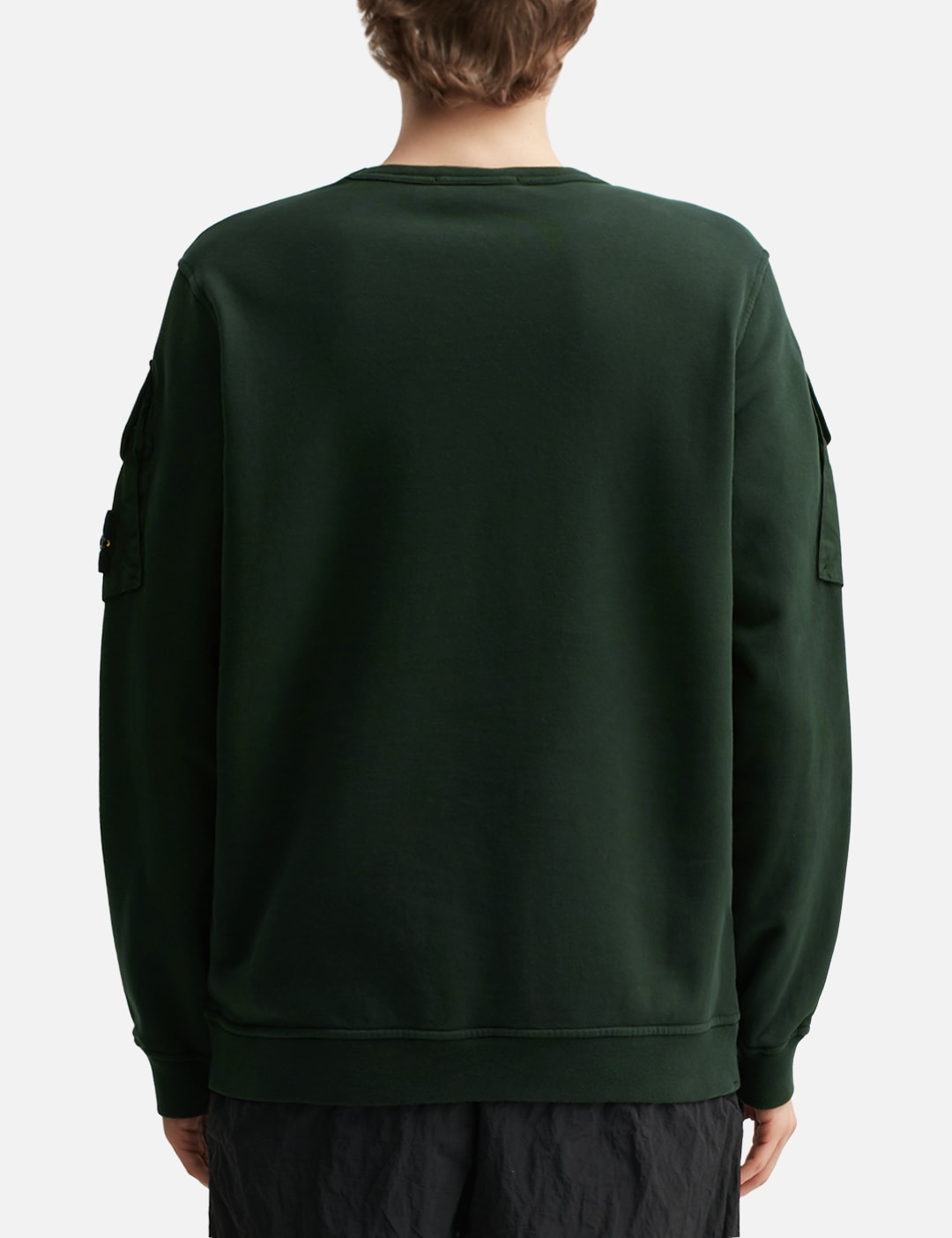 Brushed Organic Cotton Fleece Sweatshirt view 14
