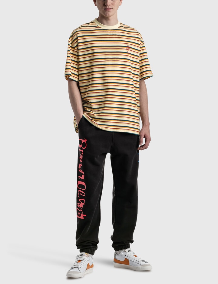 Nineties Blocked Striped T-shirt Placeholder Image