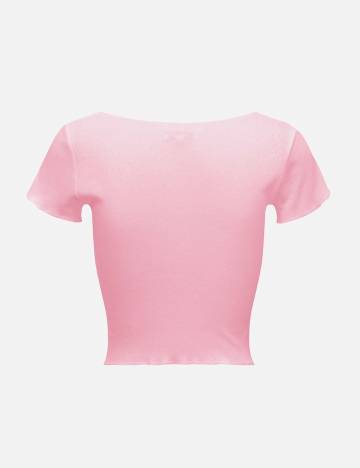 Pointelle Capsleeve Top Placeholder Image
