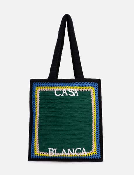 Casablanca Stripe Crochet Bag