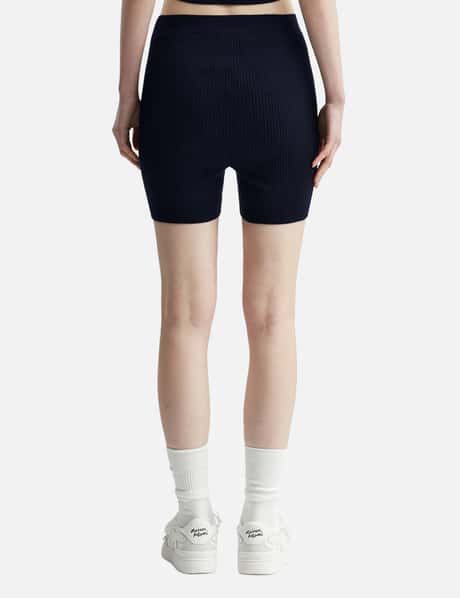 Baby Fox Patch Fine Ribbed Shorts view 9