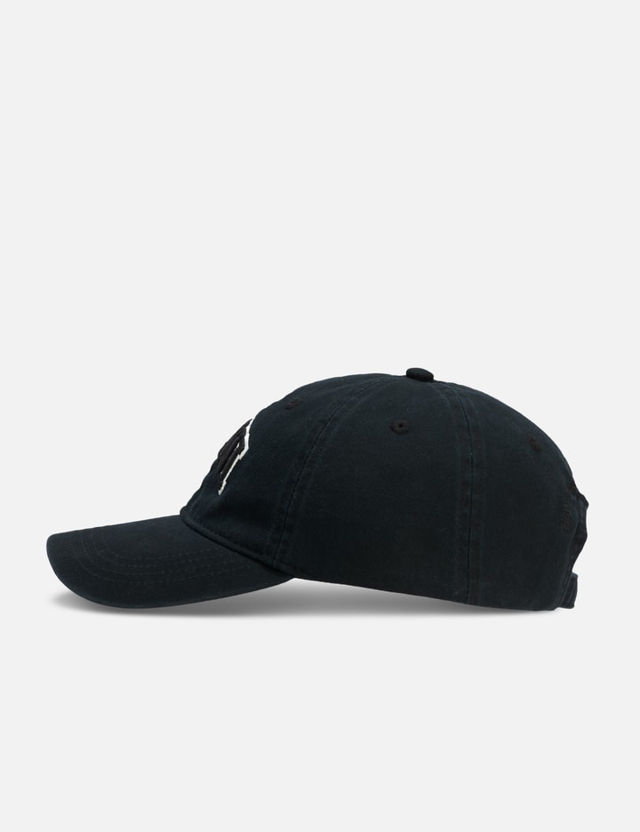Ganni Black Canvas Cap