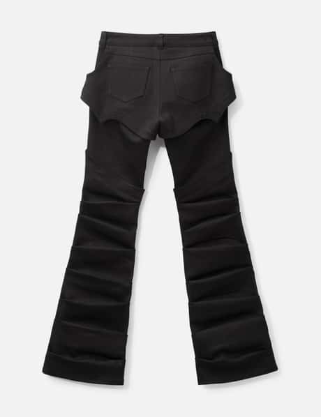 Lace Up Side Tuck Pants view 8
