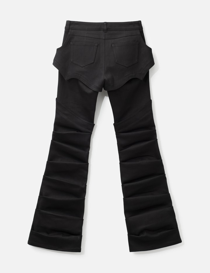 GRACE ELWOOD Lace Up Side Tuck Pants