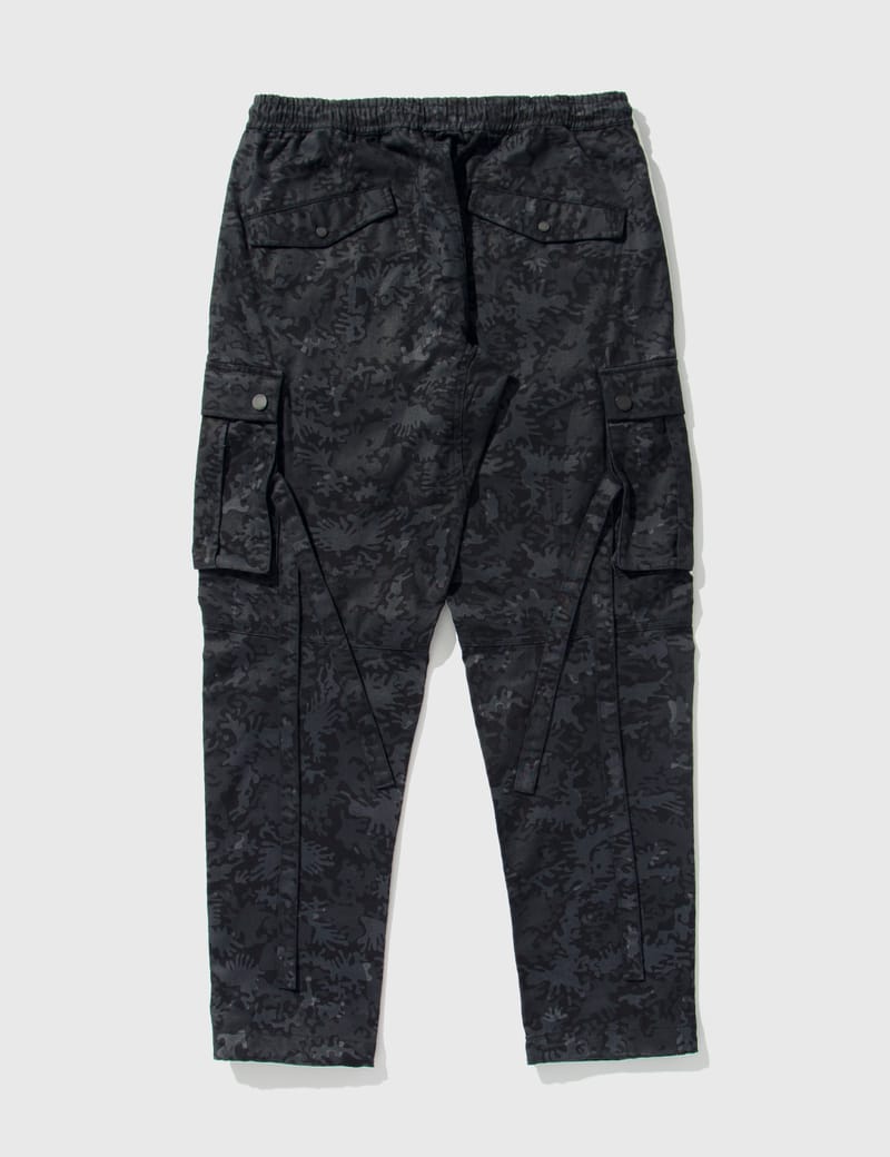 Maharishi - CAMO CARGO TRACK PANTS 