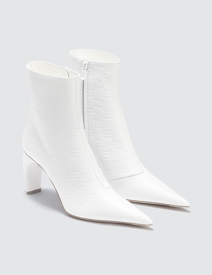 Slicer Ankle Boots White Monogram Placeholder Image