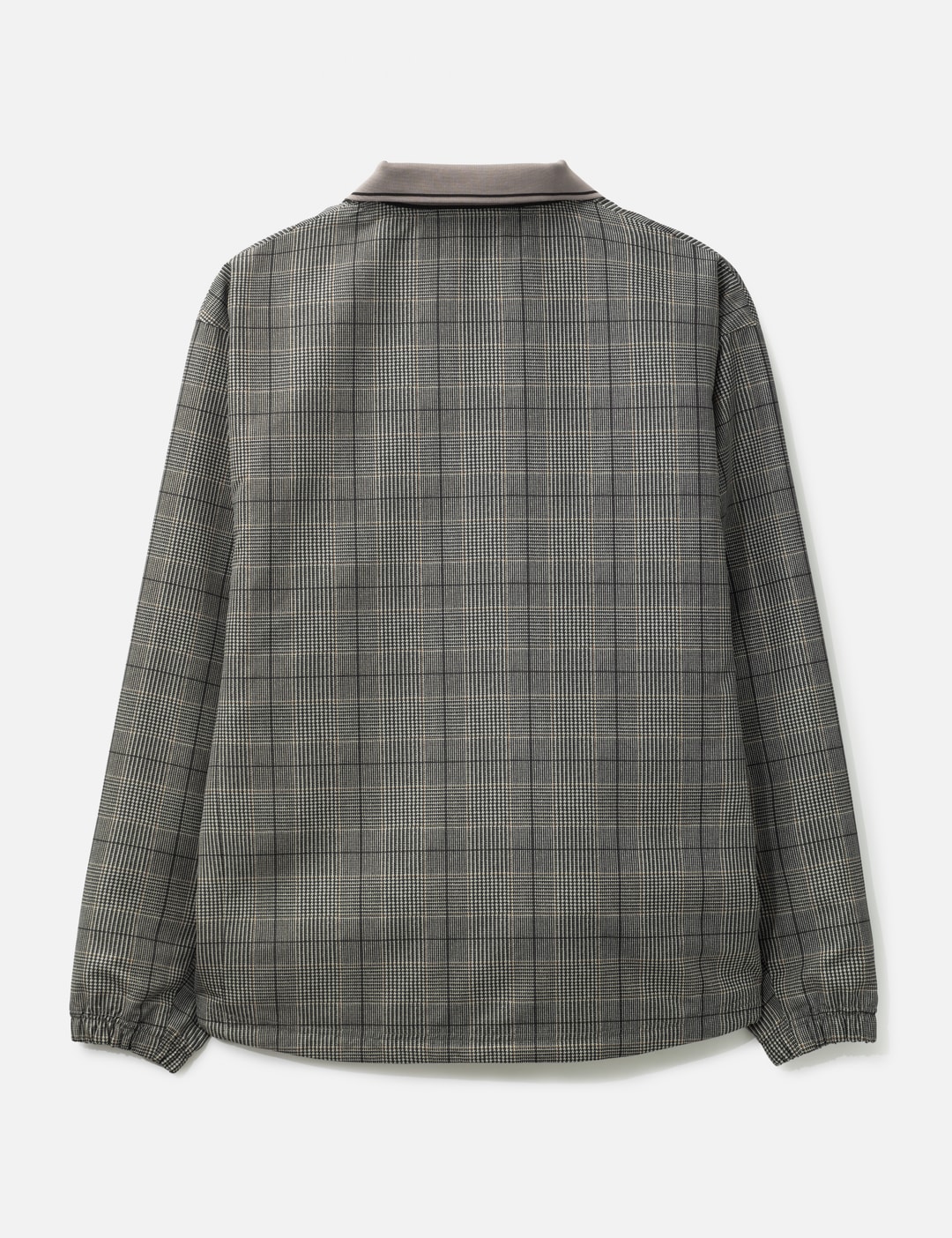 Plaid Practice Polo Collar Piste view 9