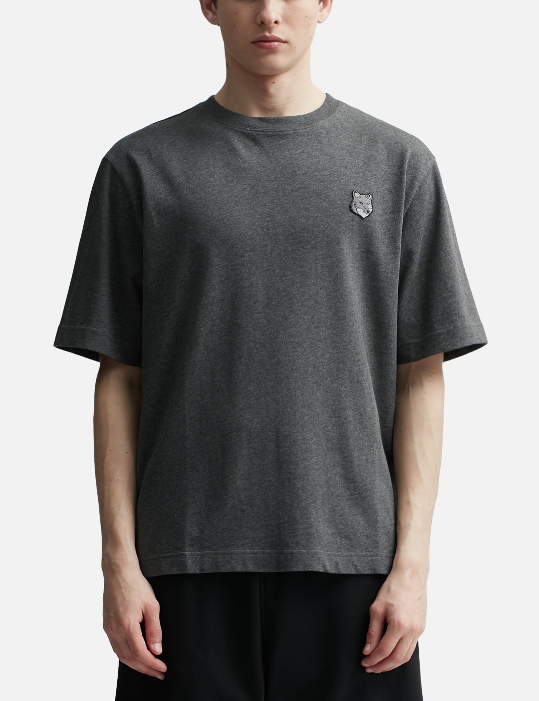 Bold Fox Head Patch Oversize T-Shirt view 18