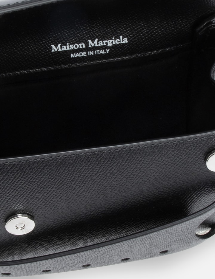 Shop Maison Margiela Snatched Asymmetric Micro In Black