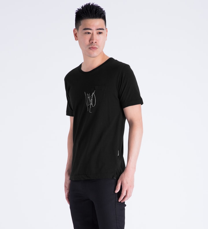 Black Ludo Print T-Shirt Placeholder Image