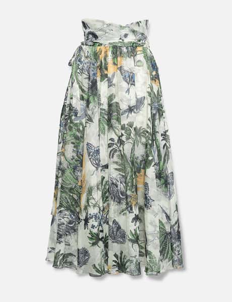 Dior CHRISTIAN DIOR Toile de Jouy Tropicalia Skirt