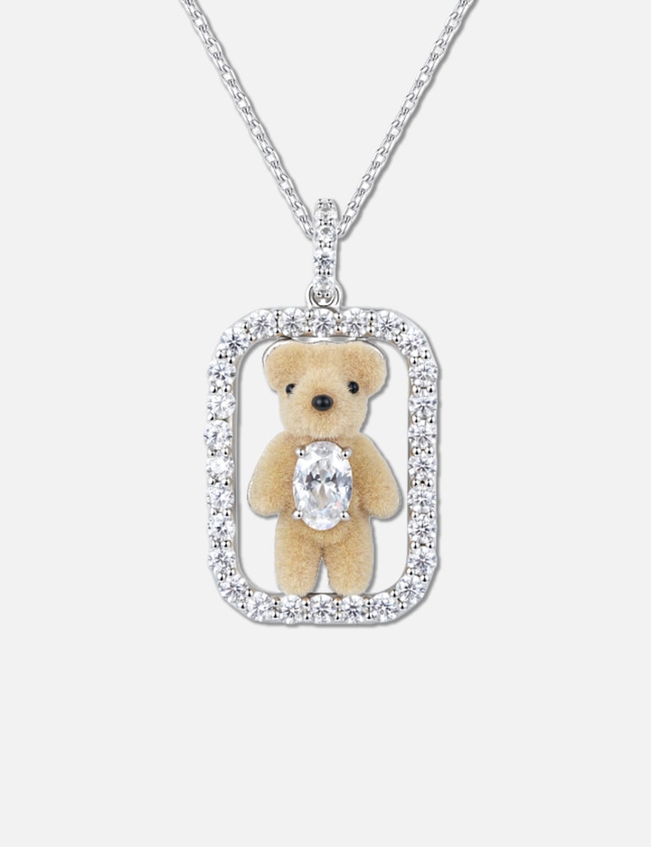 YVMIN Inlaid Mini Bear Necklace