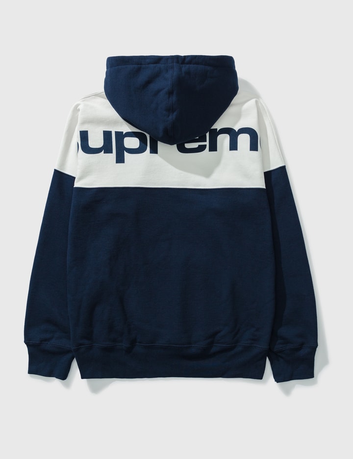 Supreme Blocked Hooded Sweatshirt Placeholder Image