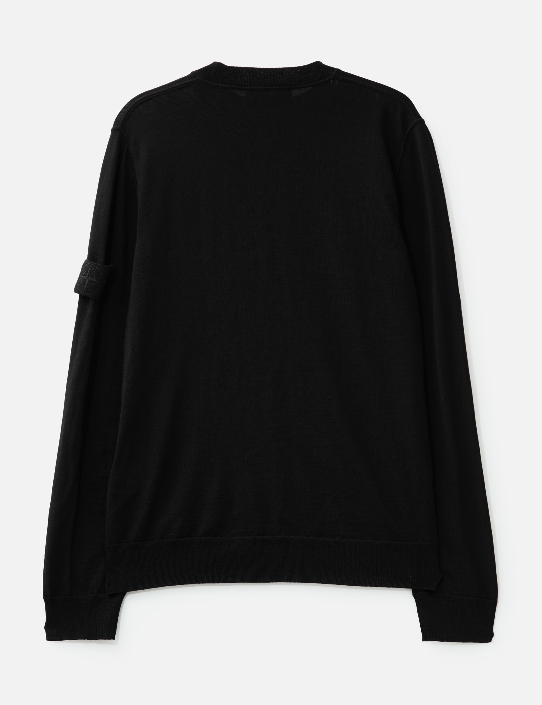 Pure Light RWS Wool_Stone Island Ghost Knit Crewneck Jumper view 17