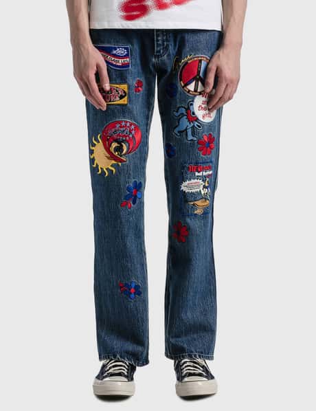 AFB - パッチド フレア デニム | HBX - ハイプビースト(Hypebeast)が  